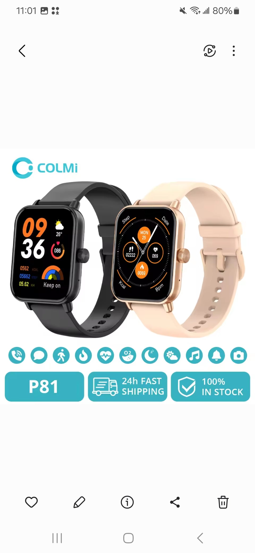 Colmi Smartwatch
